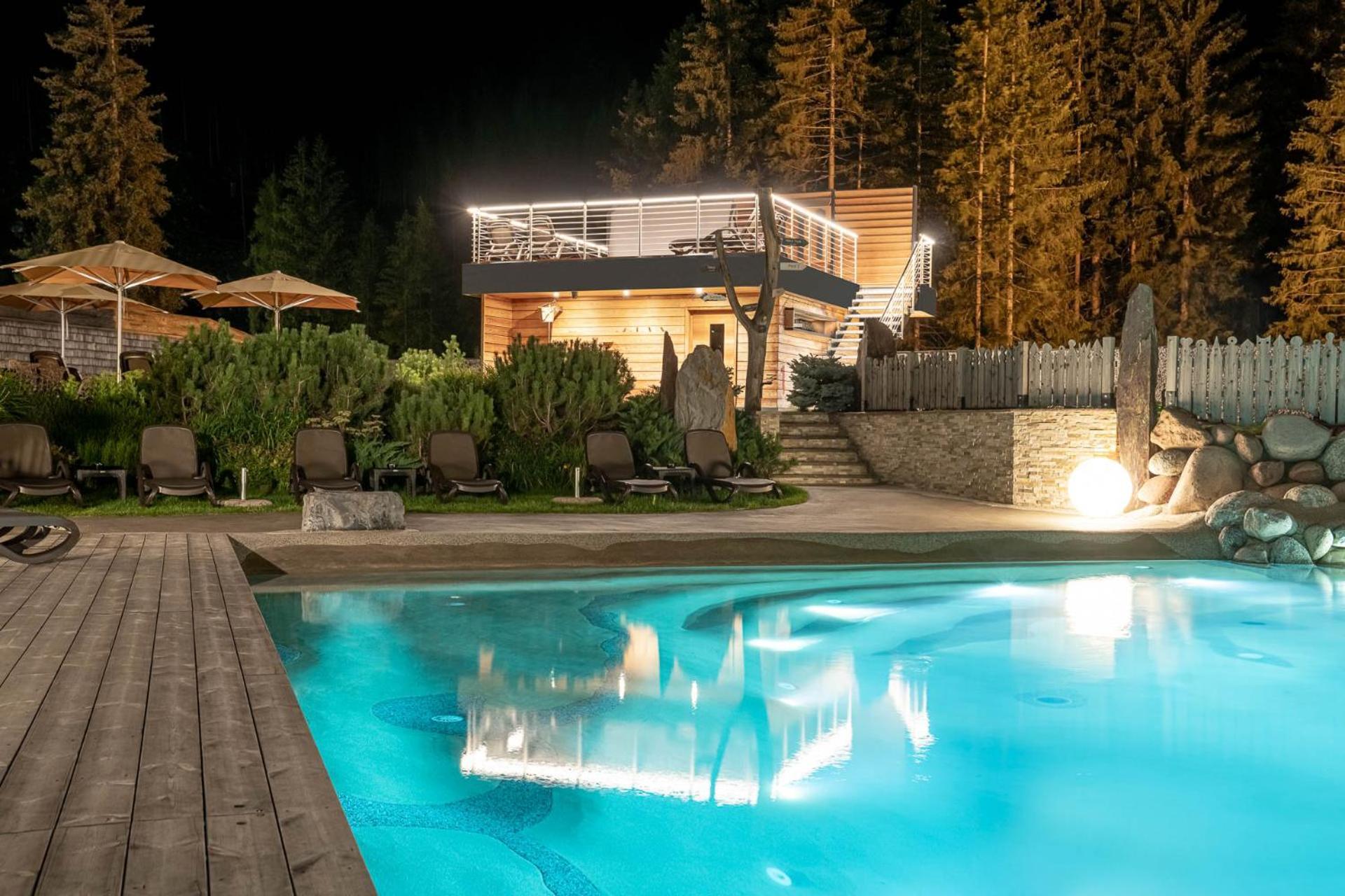 Croce Bianca Leisure & Spa Hotel Canazei Esterno foto